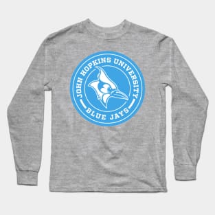 John Hopkins University Blue Jays Circle Long Sleeve T-Shirt